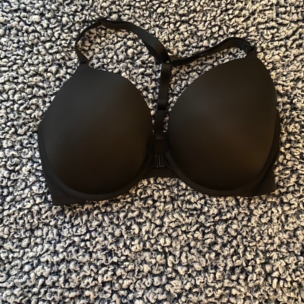 front clip racer back push up bra (never worn)